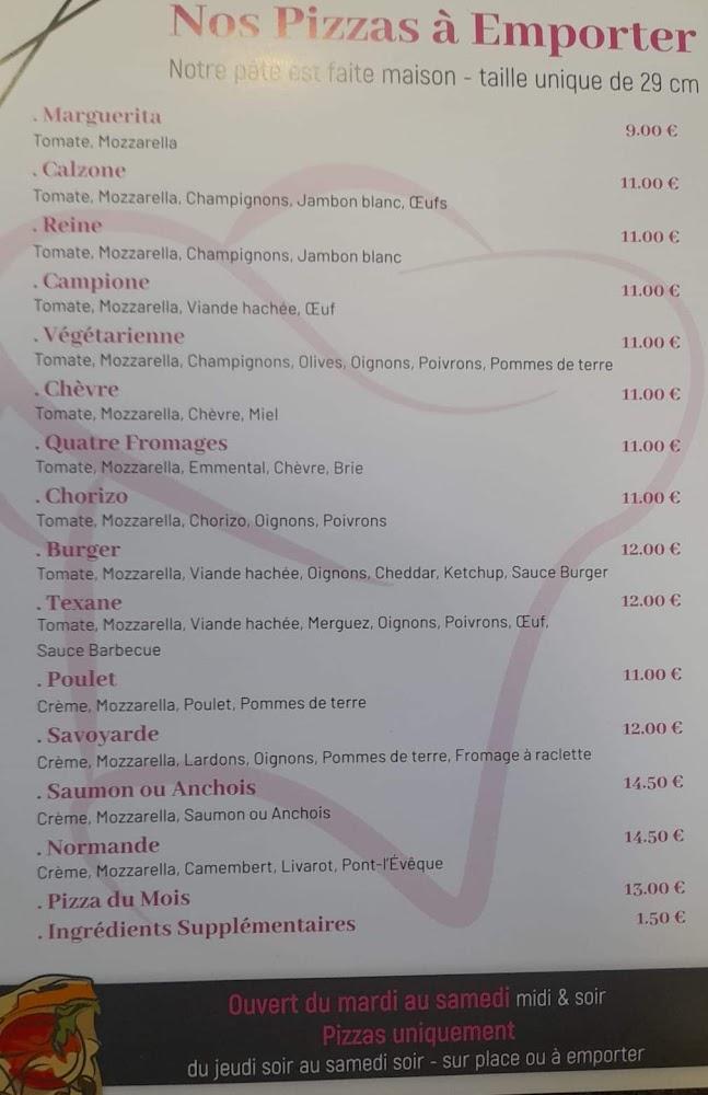La Fourg'Ette - Menu Image 1